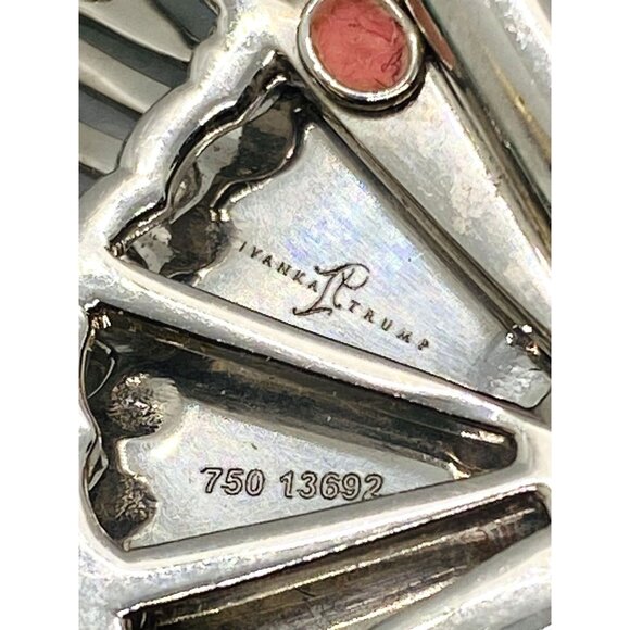 Ivanka Trump 18K 750 Emerald Diamond Lao Tong Collection Tassel Bracelet - Picture 6 of 16